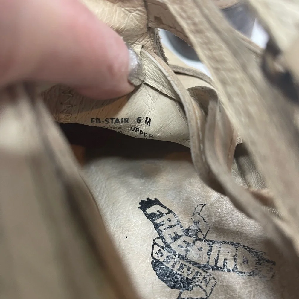 Last Chance….Freebird by Steven Stair Booties in Taupe 6 - Picture 15 of 15